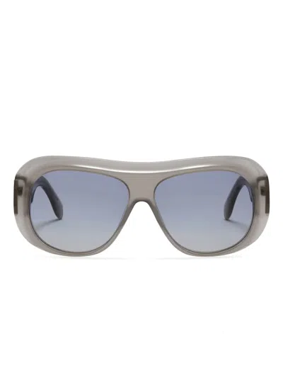 Palm Angels Eyewear Elfin Sonnenbrille In Grau