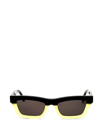 Palm Angels Eyewear Melrose Cat-eye Sunglasses In Black
