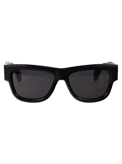 Palm Angels Eyewear Merrill Square Frame Sunglasses In Black
