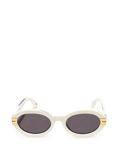 Palm Angels Eyewear Oval-frame Sunglasses In White