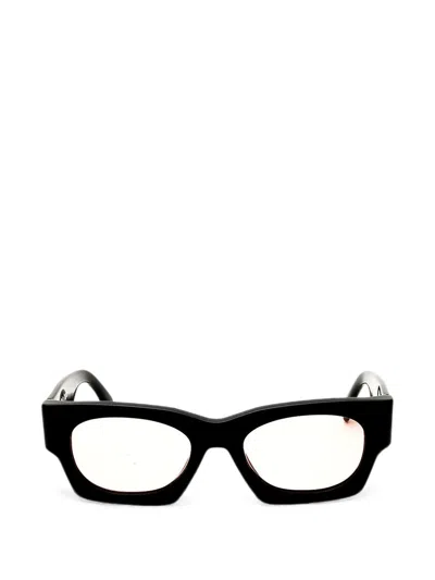 Palm Angels Eyewear Oversized-frame Sunglasses In Black