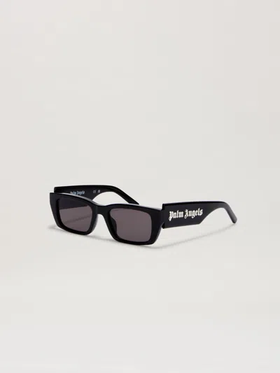 Palm Angels Eyewear Gafas De Sol Palm Con Montura Cuadrada In 1007 Black Dark Grey