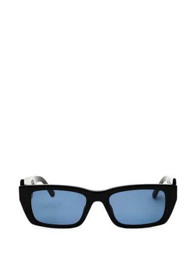 Palm Angels Eyewear Rectangle-frame Sunglasses In Transparent