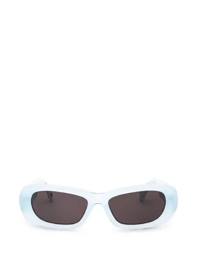 Palm Angels Eyewear Cat-eye Sunglasses In Blue