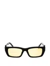 Palm Angels Eyewear Rectangle-frame Sunglasses In Brown