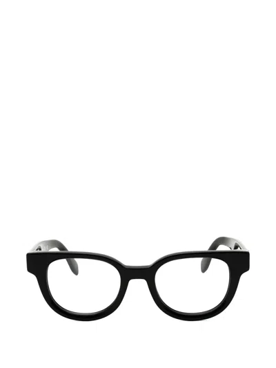 Palm Angels Eyewear Round-frame Glasses In Black