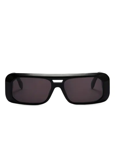 Palm Angels Eyewear Willow Sonnenbrille In Schwarz