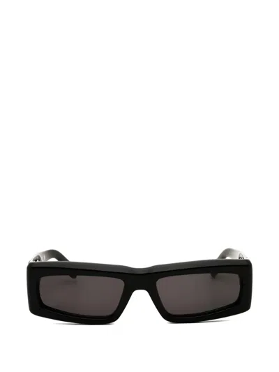 Palm Angels Eyewear Yreka Rectangle-frame Sunglasses In Red