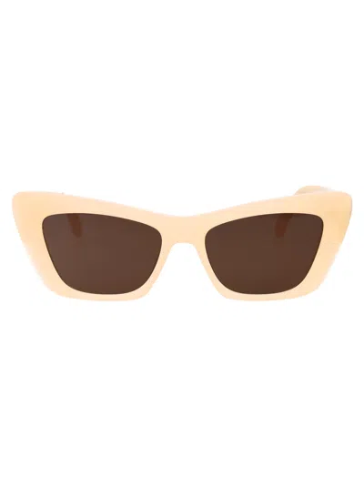 Palm Angels Fairfield Sunglasses In 1764 Sand