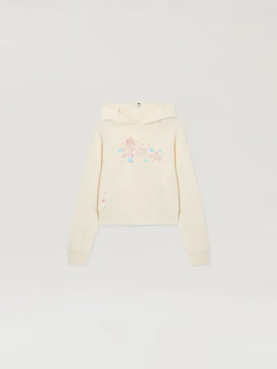 Palm Angels Feel High Regular Hoodie In Neutral