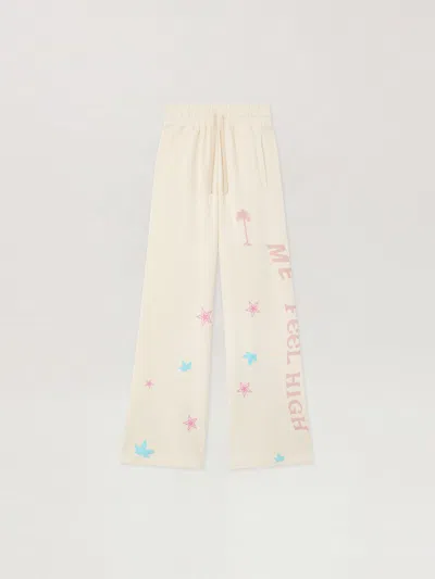 Palm Angels Feel High Sweatpants In Neutral