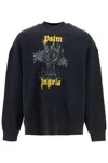 Palm Angels Logo Printed Crewneck Sweatshirt