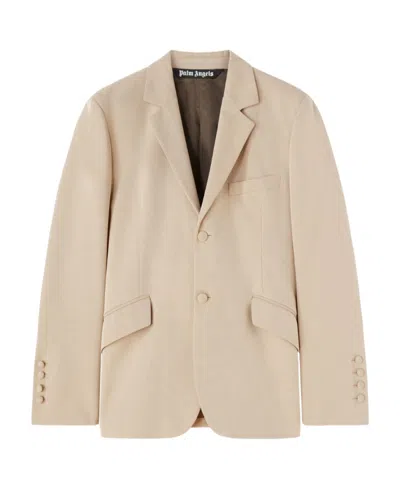 PALM ANGELS PALM ANGELS RETRO SINGLE-BREASTED TAILORED BLAZER