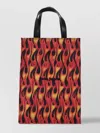 Palm Angels Flame Logo Rectangular Tote Bag