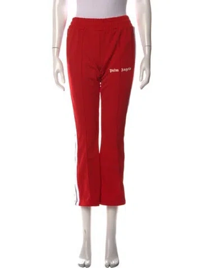 Pre-owned Palm Angels Flared Pants In Red