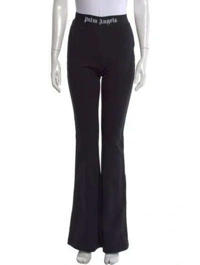 Pre-owned Palm Angels Flared Pants In Black