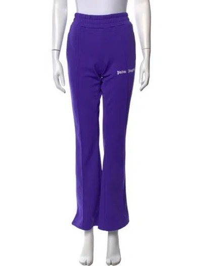 Pre-owned Palm Angels Flared Pants In Purple