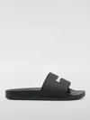 Palm Angels Sandals Black In Black