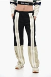 Palm Angels Cut Zipped Track Joggers Pants Multicolor