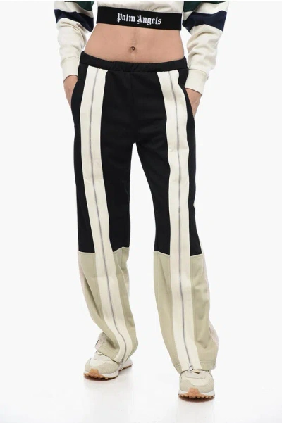 PALM ANGELS FRONT ZIPPED TRACK PANTS