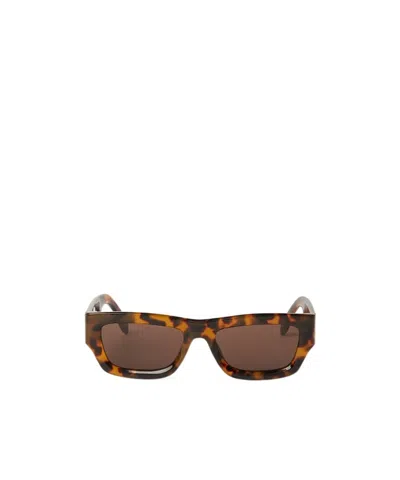 Palm Angels Full-framed Sunglasses In Brown