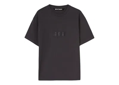 Pre-owned Palm Angels Garment Dye Box Logo T-shirt In Black/white