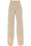 Palm Angels Gd Bull Cargo Pants With Embroidered Palm Trees