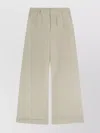Palm Angels Gb Label Wide-leg Trousers In Pink