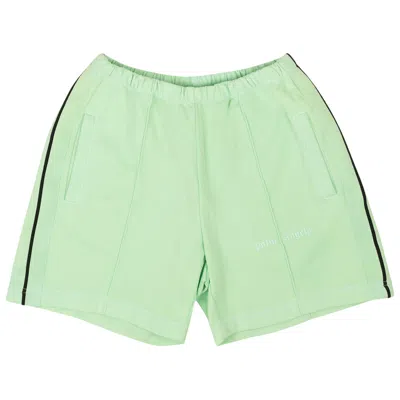 Pre-owned Palm Angels Gd Track Shorts 'mint' | Green | Women's Size Xs