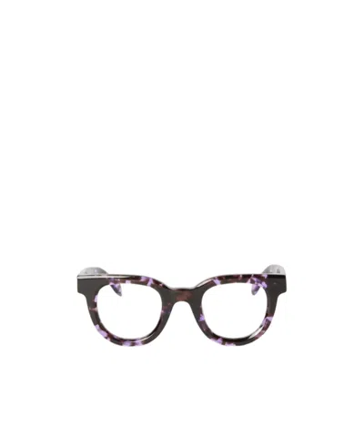 Palm Angels Geometric Flat Mirror In Purple