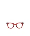 Palm Angels Geometric Flat Mirror In Red