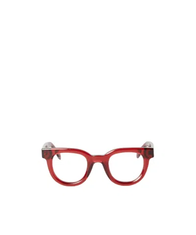 Palm Angels Geometric Flat Mirror In Red