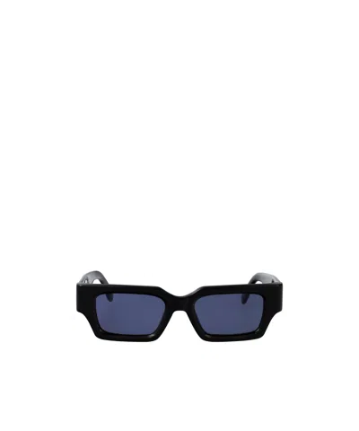 Palm Angels Geometric Sunglasses In Black