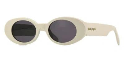 Pre-owned Palm Angels Gilroy Peri051s24pla0010107 White In Gray