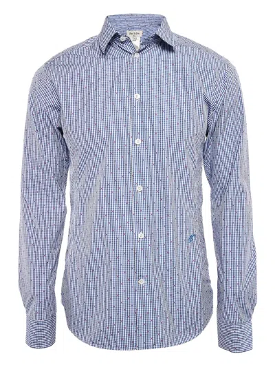 Pre-owned Palm Angels Gingham-check Pattern Shirt