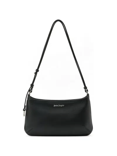 Palm Angels Giorgina Logo-print Shoulder Bag In Black