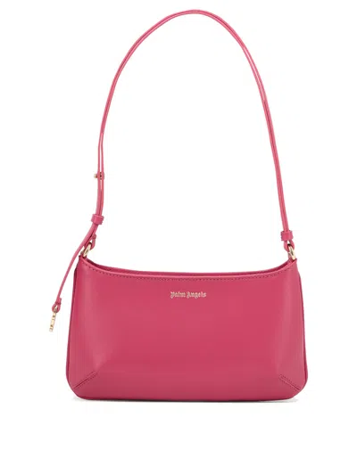 Palm Angels Giorgina Shoulder Bags Fuchsia In Red