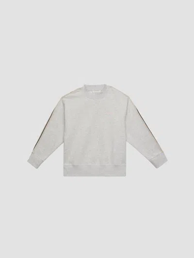 Palm Angels Girl's Little Girl's & Girl's Classic Logo Sweatshirt In Gray