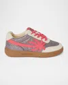 Palm Angels Palm Beach University Glitter Silver - S In Glitter Silver