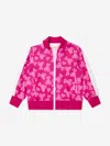 Palm Angels Printed Track Jacket In Pink