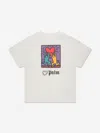 Palm Angels Kids X Keith Haring Heart In White