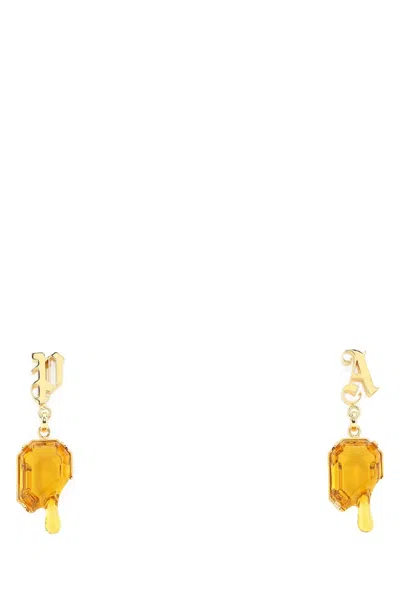 PALM ANGELS GOLDEN ICONIC EARRINGS