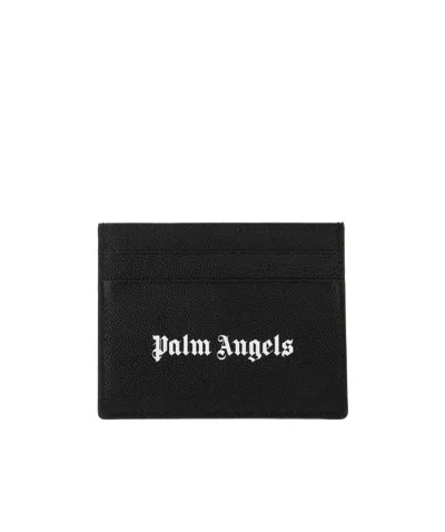 PALM ANGELS PALM ANGELS LOGO-PRINTED CARDHOLDER