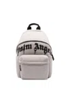 Palm Angels Graffiti-print Backpack In Gray