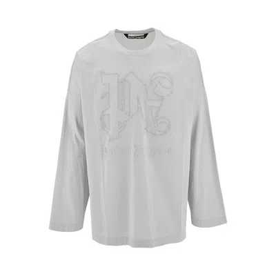 PALM ANGELS GRAM STATEMENT OVERSIZED T-SHIRT