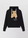 Palm Angels Men Bear In Mind Cotton Hoodie