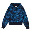 PALM ANGELS GRAPHIC-PRINT COTTON HOODIE