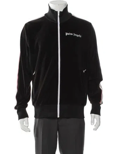 Pre-owned Palm Angels Graphic Print Jacket In Brown