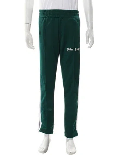 Pre-owned Palm Angels Graphic Print Joggers In Green