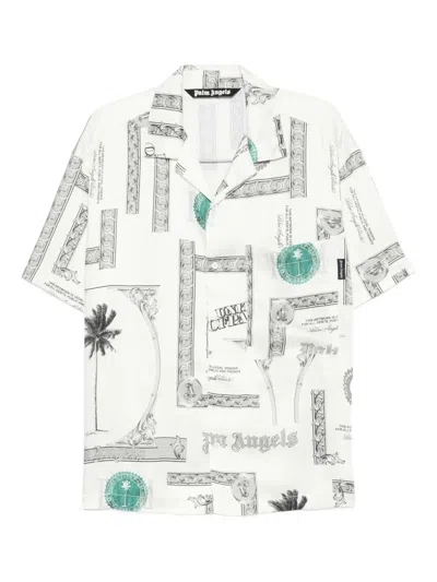 PALM ANGELS GRAPHIC-PRINT SHIRT